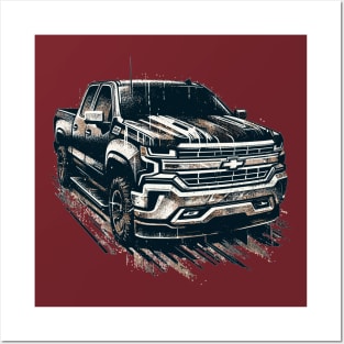 Chevy Pickup Posters and Art